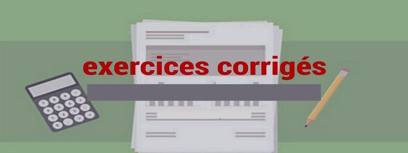 Exercice corrigés chimie