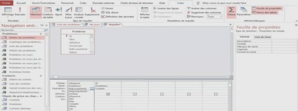 Access intégration d'images dans les formulaires continus